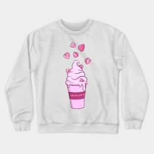 Strawberry Milkshake Crewneck Sweatshirt